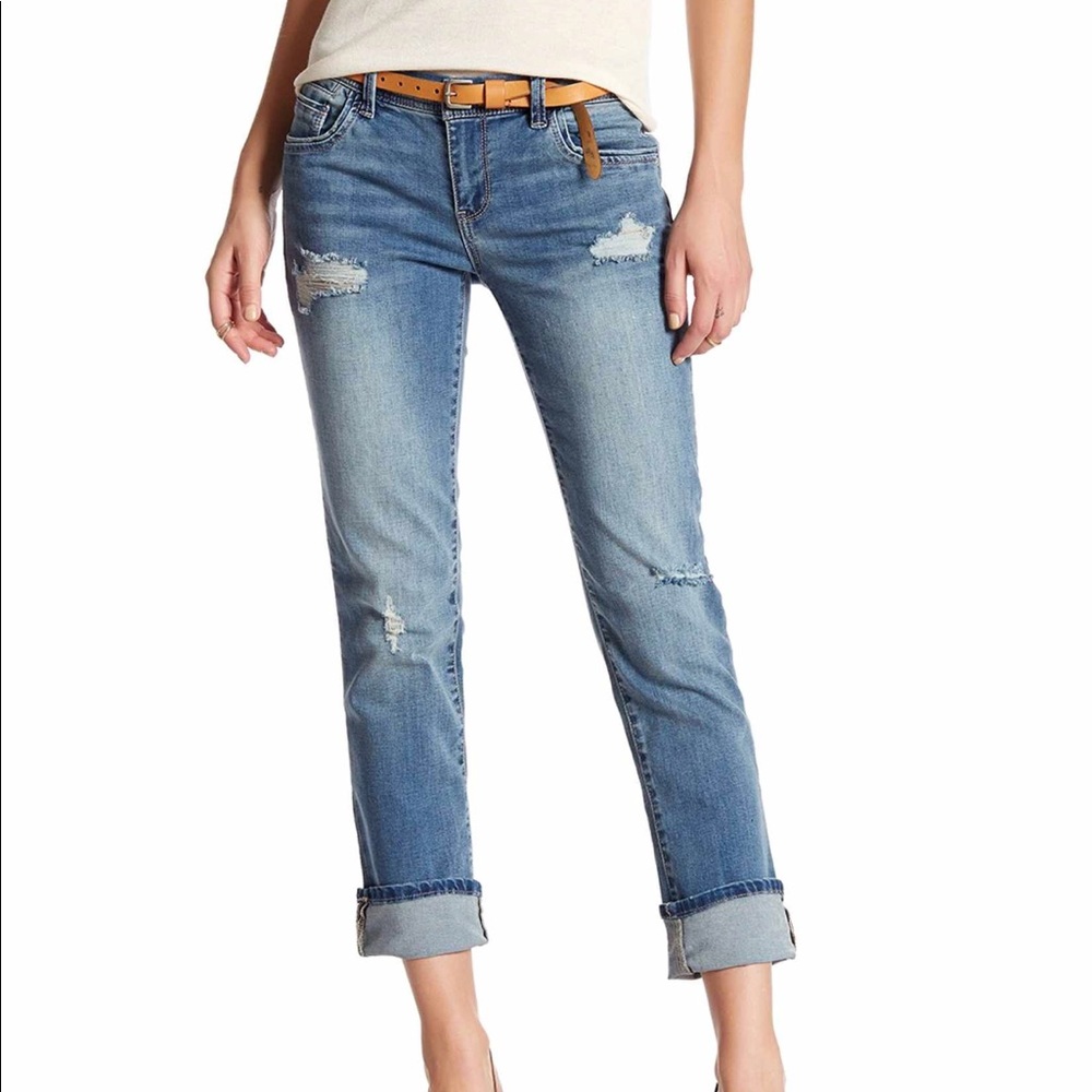 Democracy Distressed Boyfriend Jeans